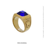 Anillo de Acero Dorado Forever 3950G