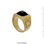 Anillo de Acero Dorado Forever 3953G
