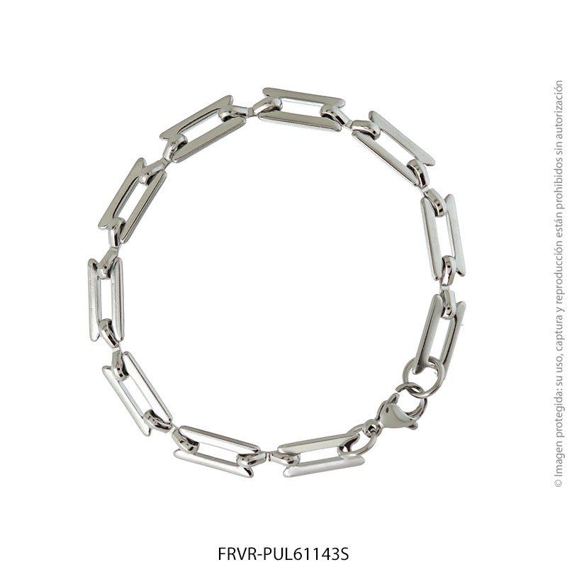 FRVR-PUL61143S Pulsera de Acero Quirúrgico Forever 61143S