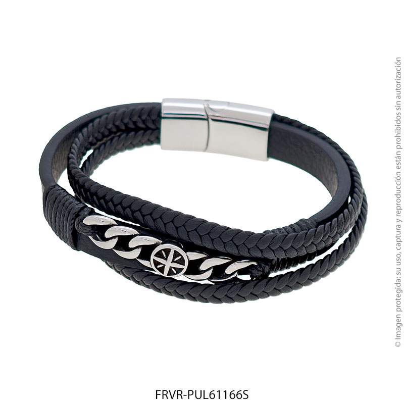 FRVR-PUL61166S Pulsera de Acero Quirúrgico Forever 61166S