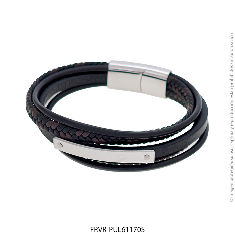 FRVR-PUL61170S Pulsera de Acero Quirúrgico Forever 61170S
