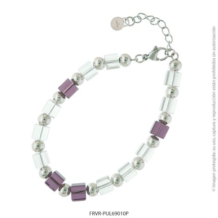 Pulsera de Acero Blanco Forever 69010P