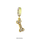 Dije de Acero Dorado Forever 50659G