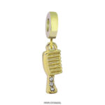 Dije de Acero Dorado Forever 50660G