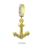 Dije de Acero Dorado Forever 50668G