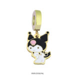 Dije de Acero Dorado Forever 50674G