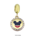Dije de Acero Dorado Forever 50688G