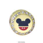 Dije de Acero Dorado Forever 50690G