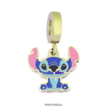 Dije de Acero Dorado Forever 50692G
