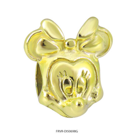 Dije de Acero Dorado Forever 50698G