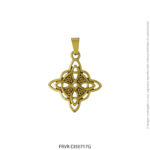 Dije de Acero Dorado Forever 50717G