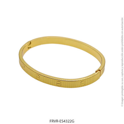 Esclava de Acero Dorado Forever 4322G