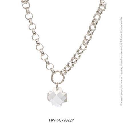 Gargantilla de Acero Blanco Forever 79822P