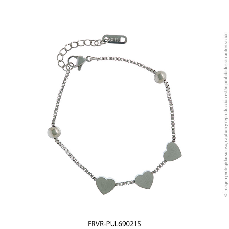 FRVR-PUL69021S Pulsera de Acero Quirúrgico Forever 69021S