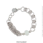 Pulsera de Acero Blanco Forever 69803P