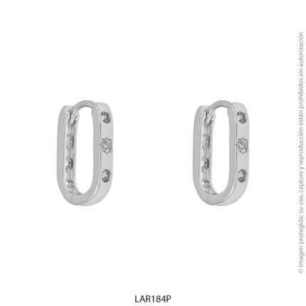 Aro Forever Love Plateado LAR184P