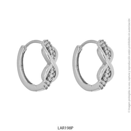 Aro Forever Love Plateado LAR198P