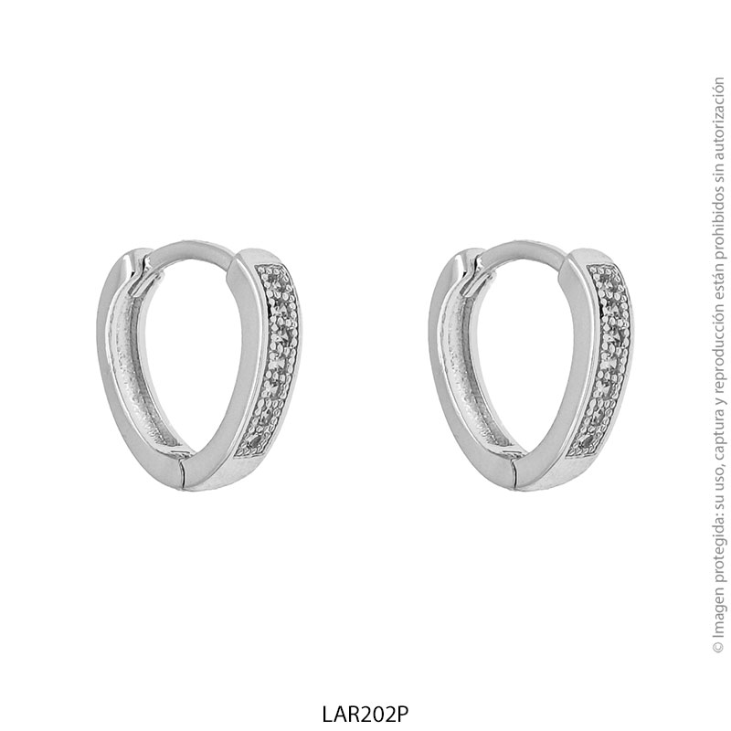 LAR202P Aro Forever Love Plateado LAR202P
