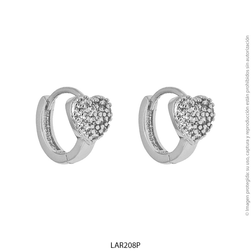 LAR208P Aro Forever Love Plateado LAR208P