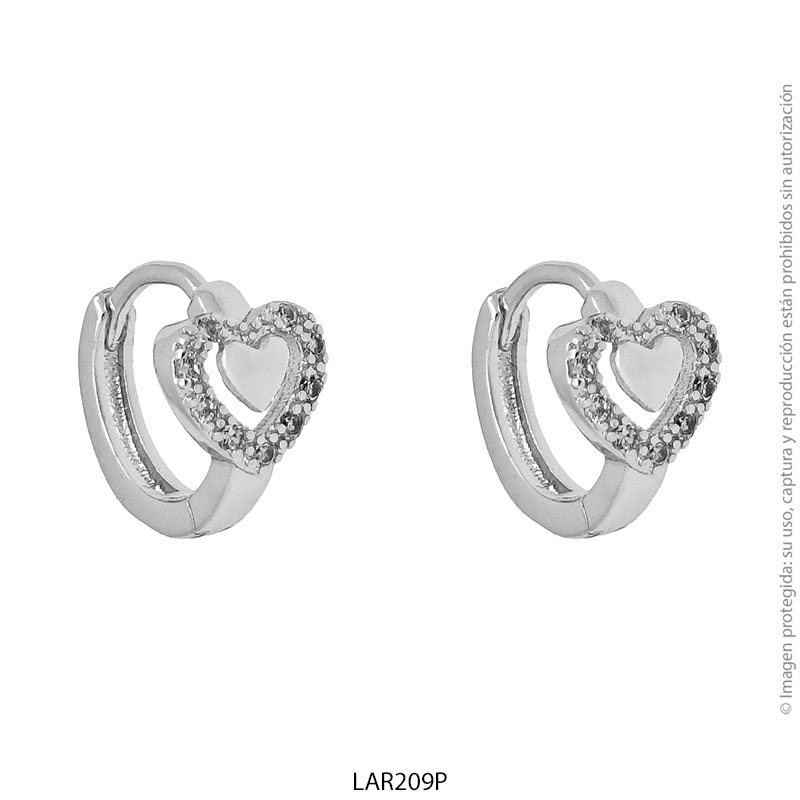 LAR209P Aro Forever Love Plateado LAR209P