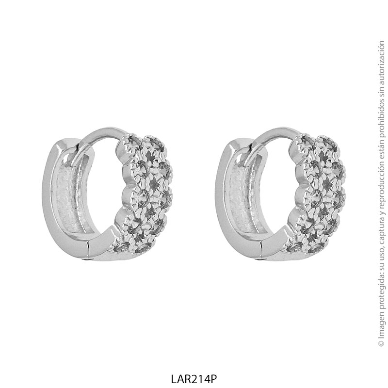 LAR214P Aro Forever Love Plateado LAR214P