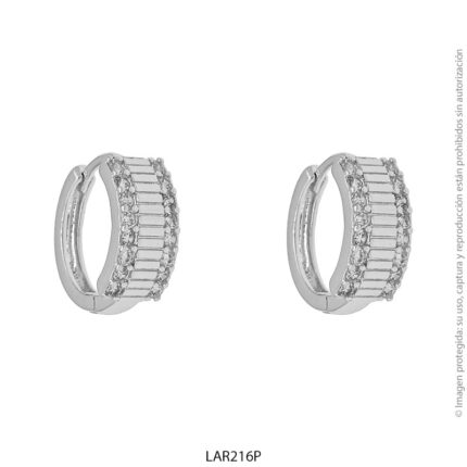 Aro Forever Love Plateado LAR216P