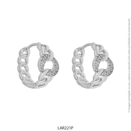 Aro Forever Love Plateado LAR221P