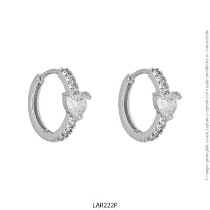 Aro Forever Love Plateado LAR222P