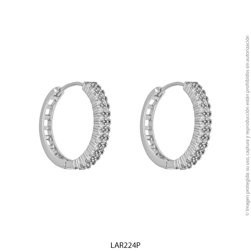 LAR224P Aro Forever Love Plateado LAR224P