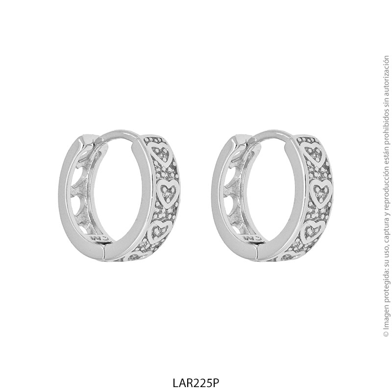 LAR225P Aro Forever Love Plateado LAR225P