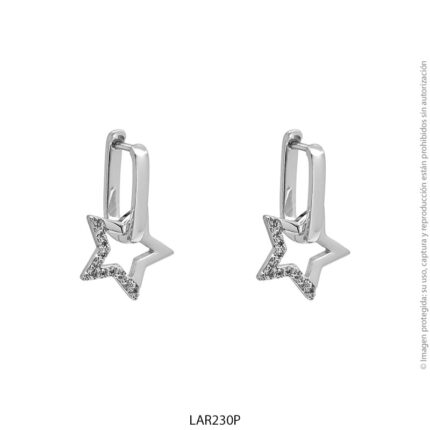 Aro Forever Love Plateado LAR230P