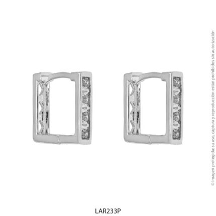 Aro Forever Love Plateado LAR233P