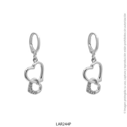 Aro Forever Love Plateado LAR244P