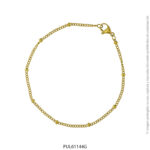 Pulsera de Acero Dorado Forever 61144G