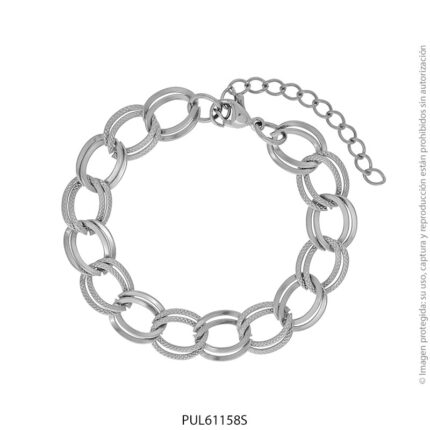 Pulsera de Acero Quirúrgico Forever 61158S