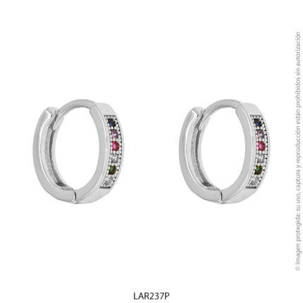Aro Forever Love Plateado LAR237P