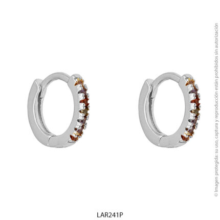 Aro Forever Love Plateado LAR241P