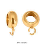 Dije de Acero Dorado Forever DI50629G