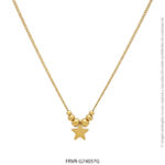 Gargantilla de Acero Dorado Forever 74037G