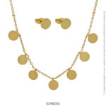 Gargantilla de Acero Dorado Forever 74022G