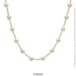 Gargantilla de Acero Dorado Forever 74025G