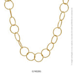 Gargantilla de Acero Dorado Forever 74028G