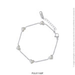 Pulsera de Acero Blanco Forever 61160P